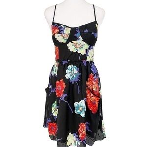american eagle outfitters floral sleeveless dress